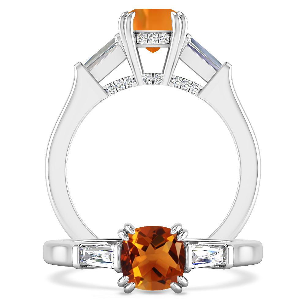 White Gold - Citrine