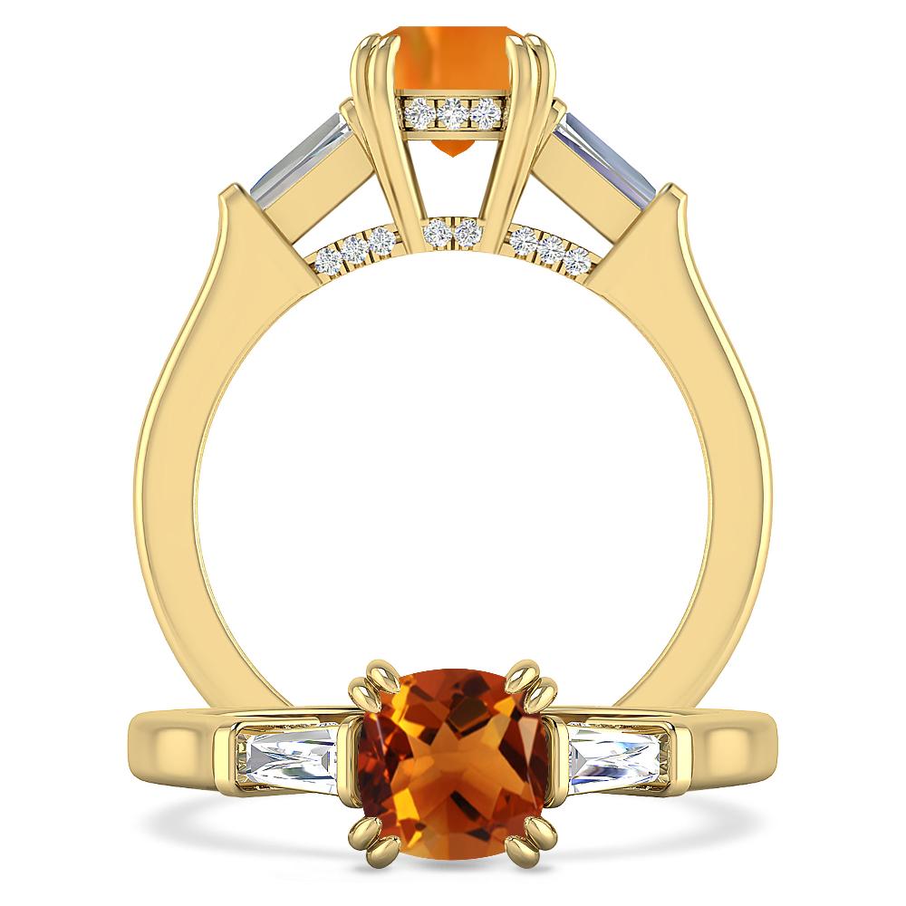 Yellow Gold - Citrine