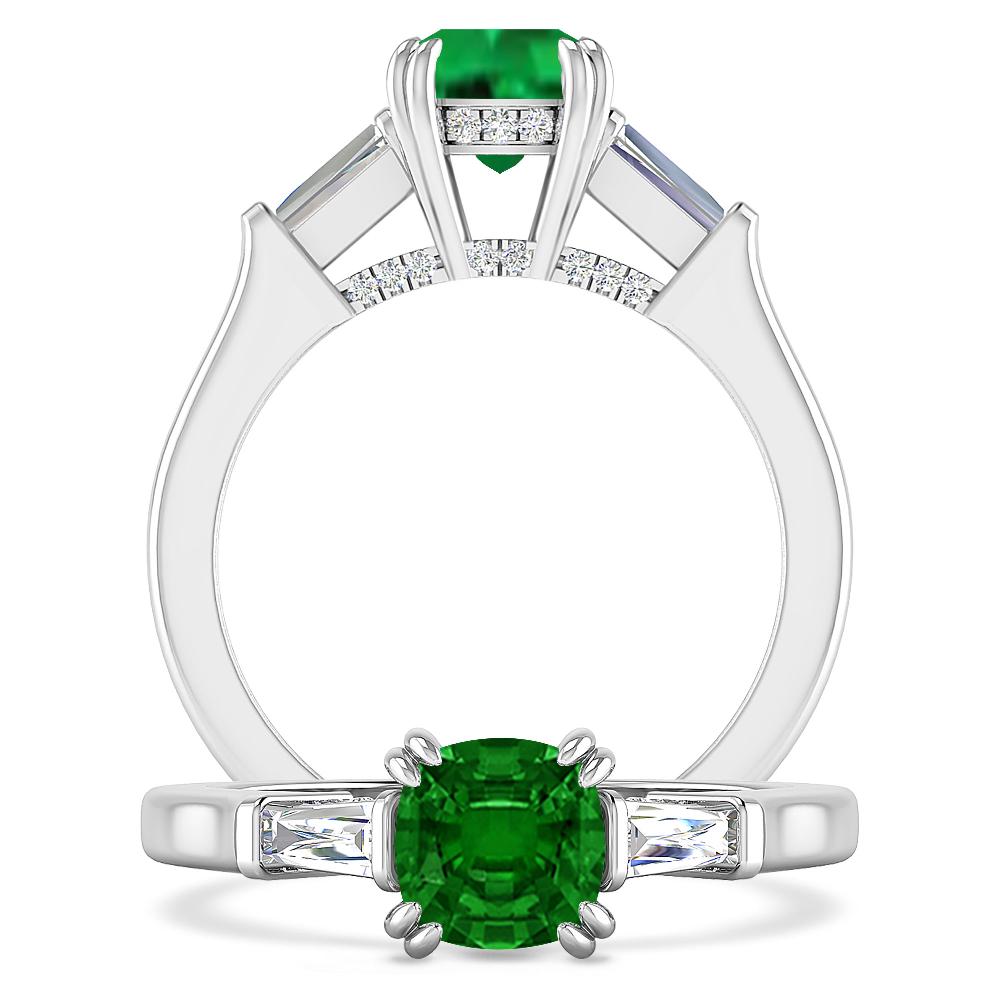 White Gold - Emerald