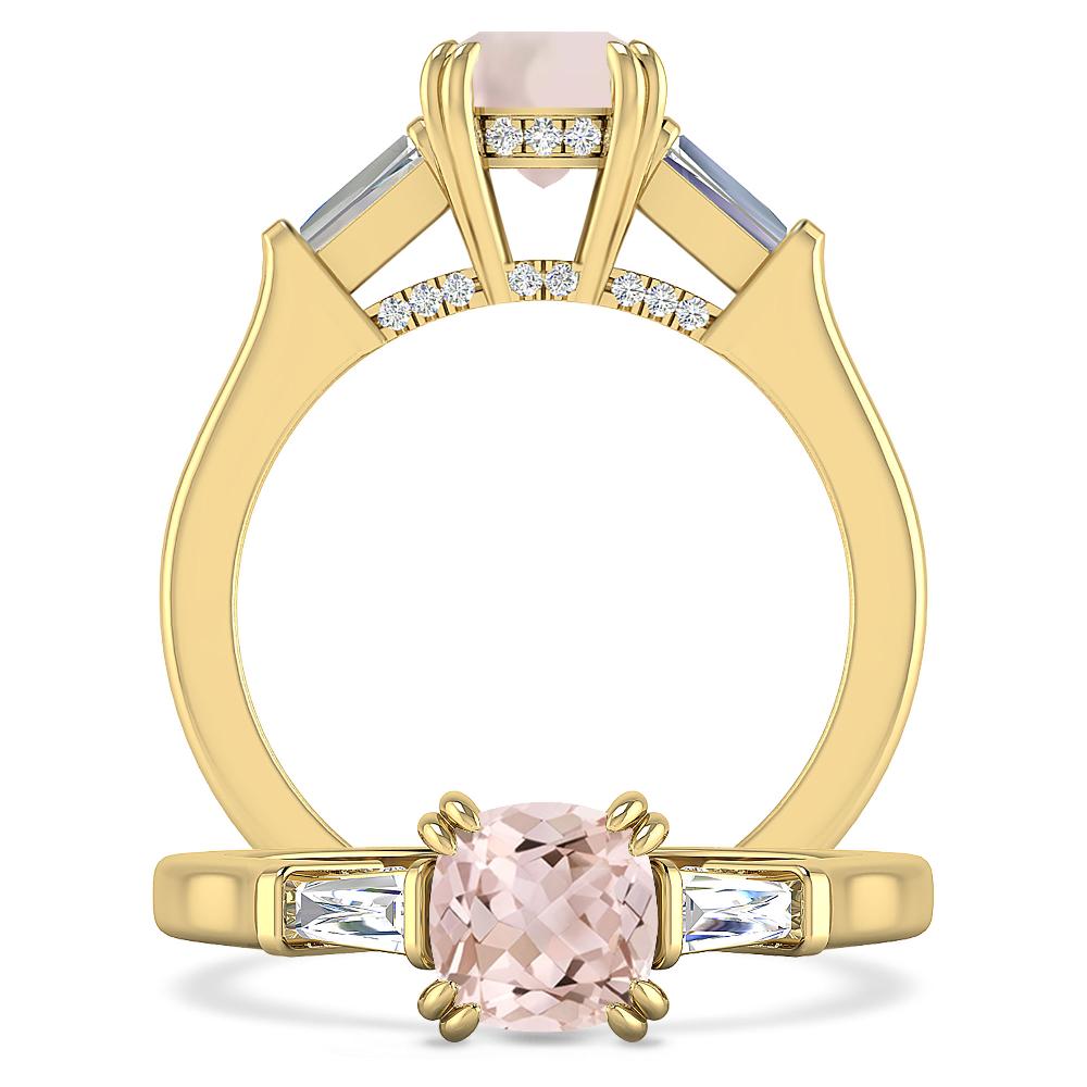 Yellow Gold - Morganite