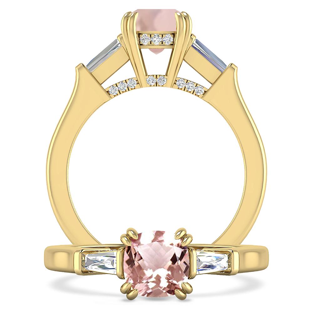 Yellow Gold - Morganite