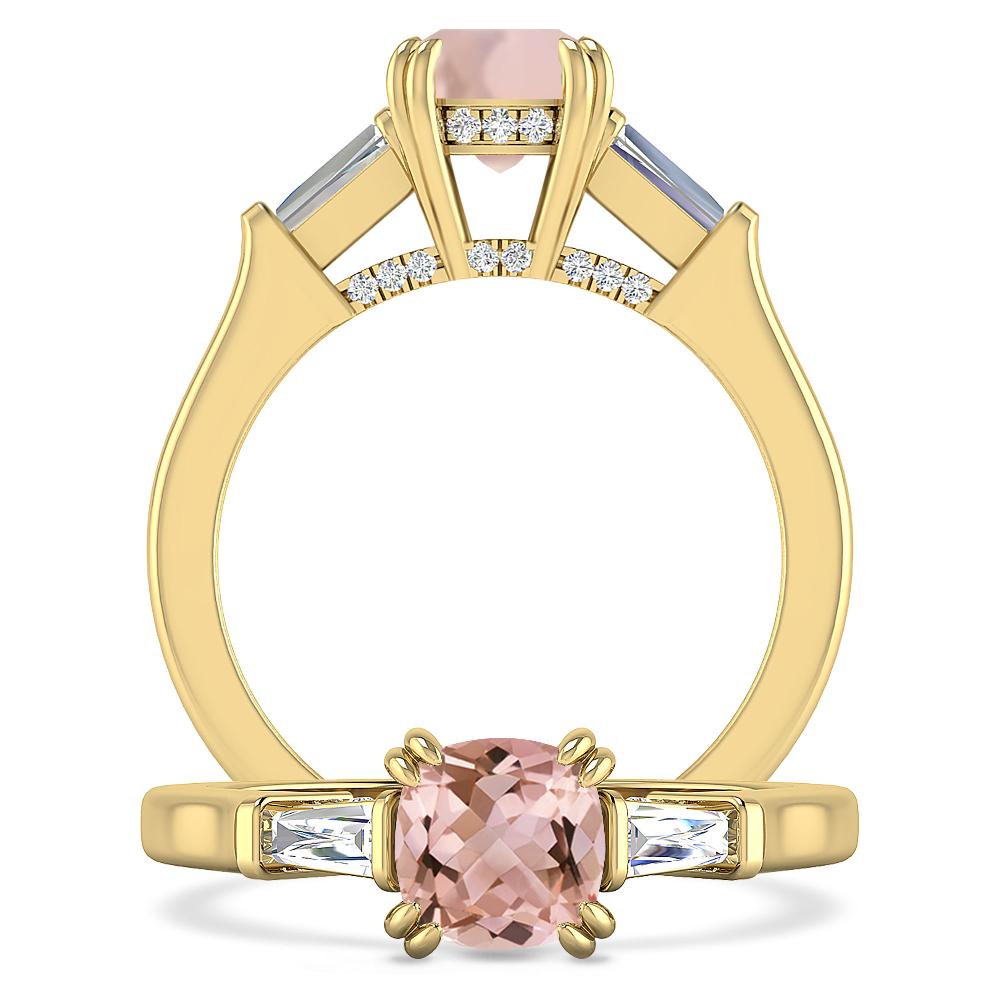 Yellow Gold - Morganite