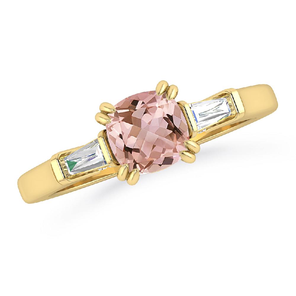 Yellow Gold - Morganite