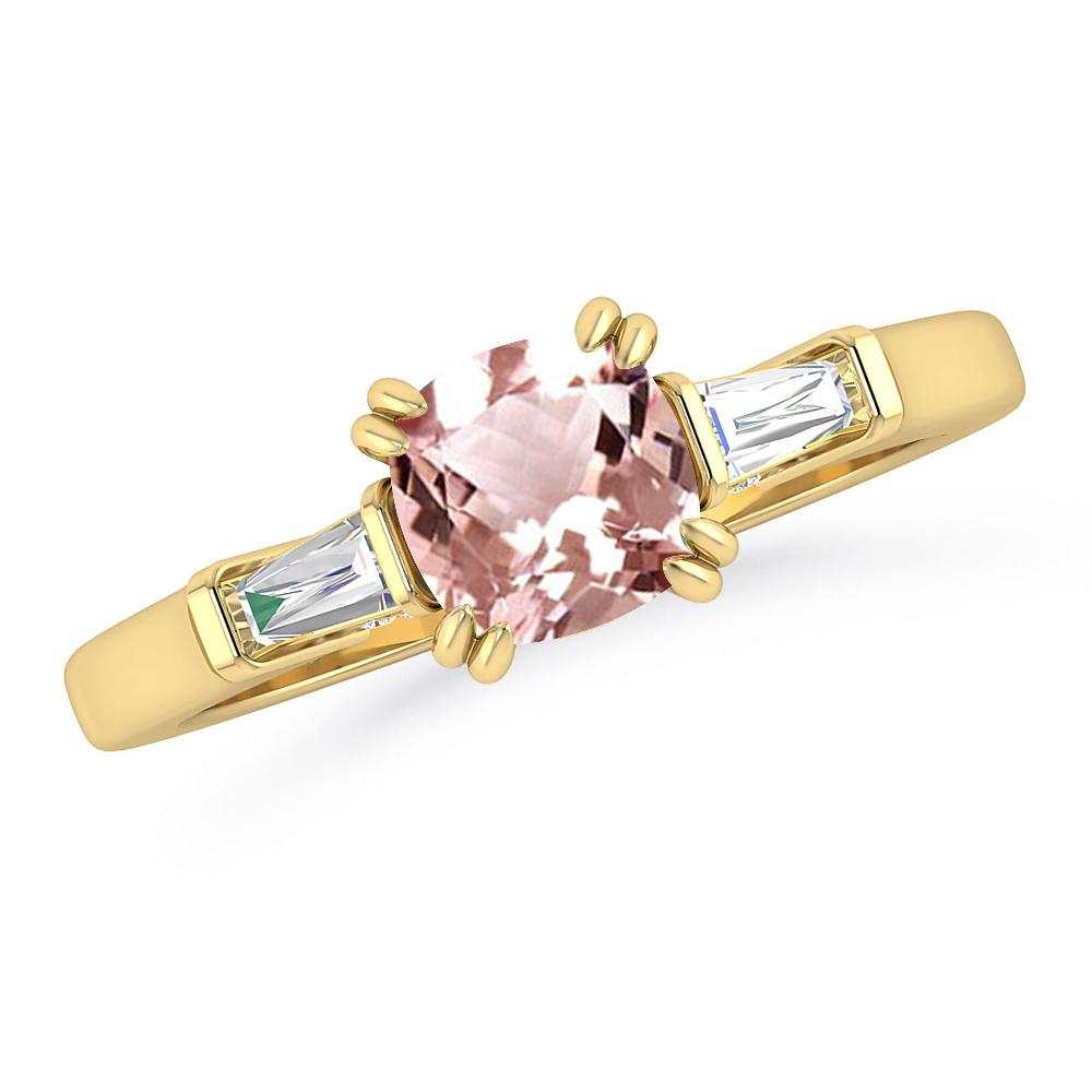 Yellow Gold - Morganite