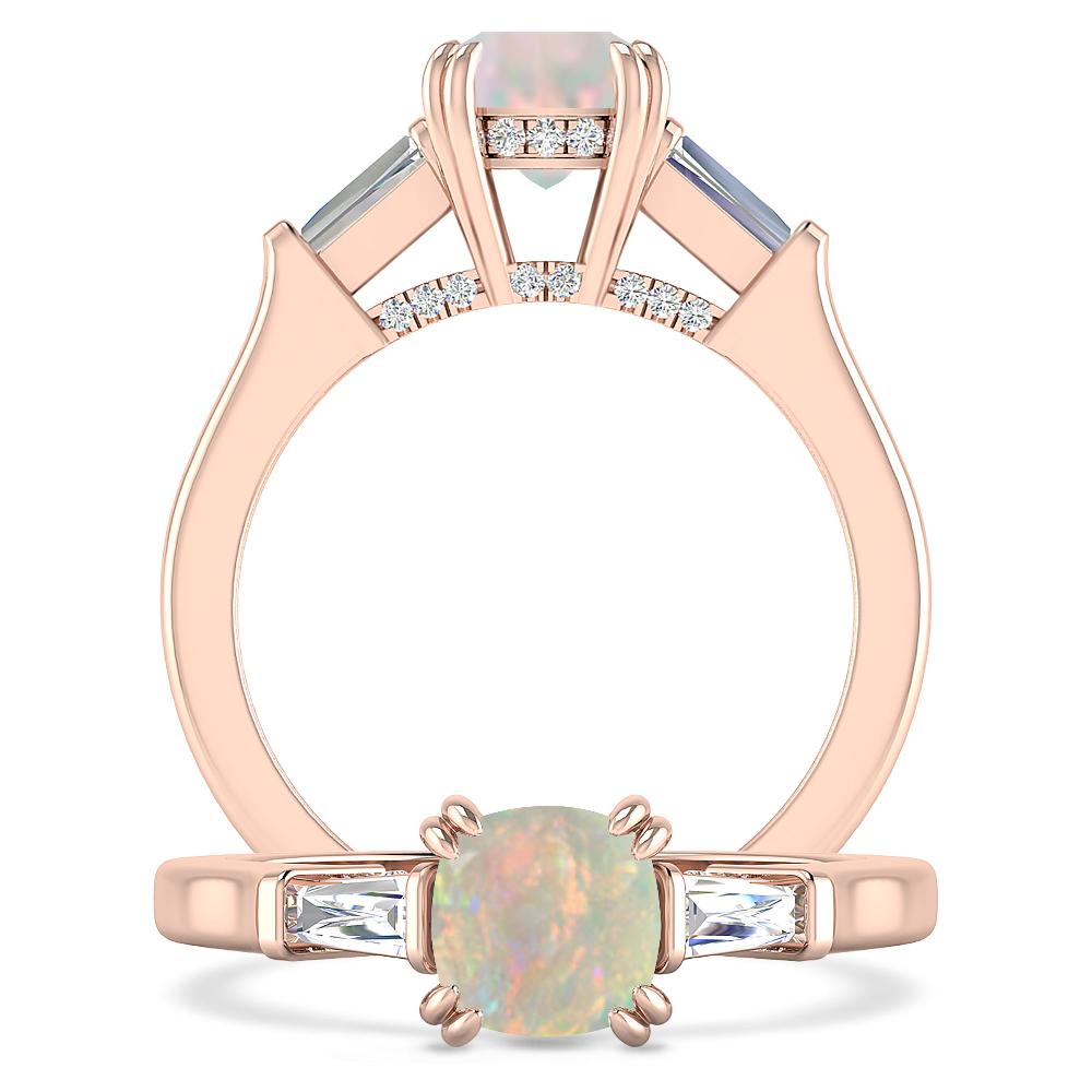 Rose Gold - Opal