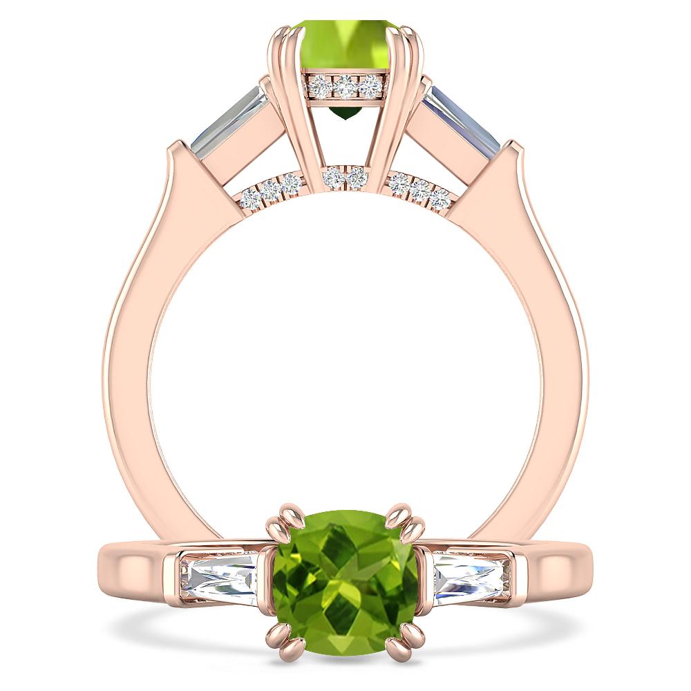 Rose Gold - Peridot