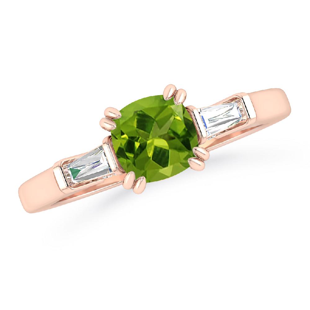 Rose Gold - Peridot