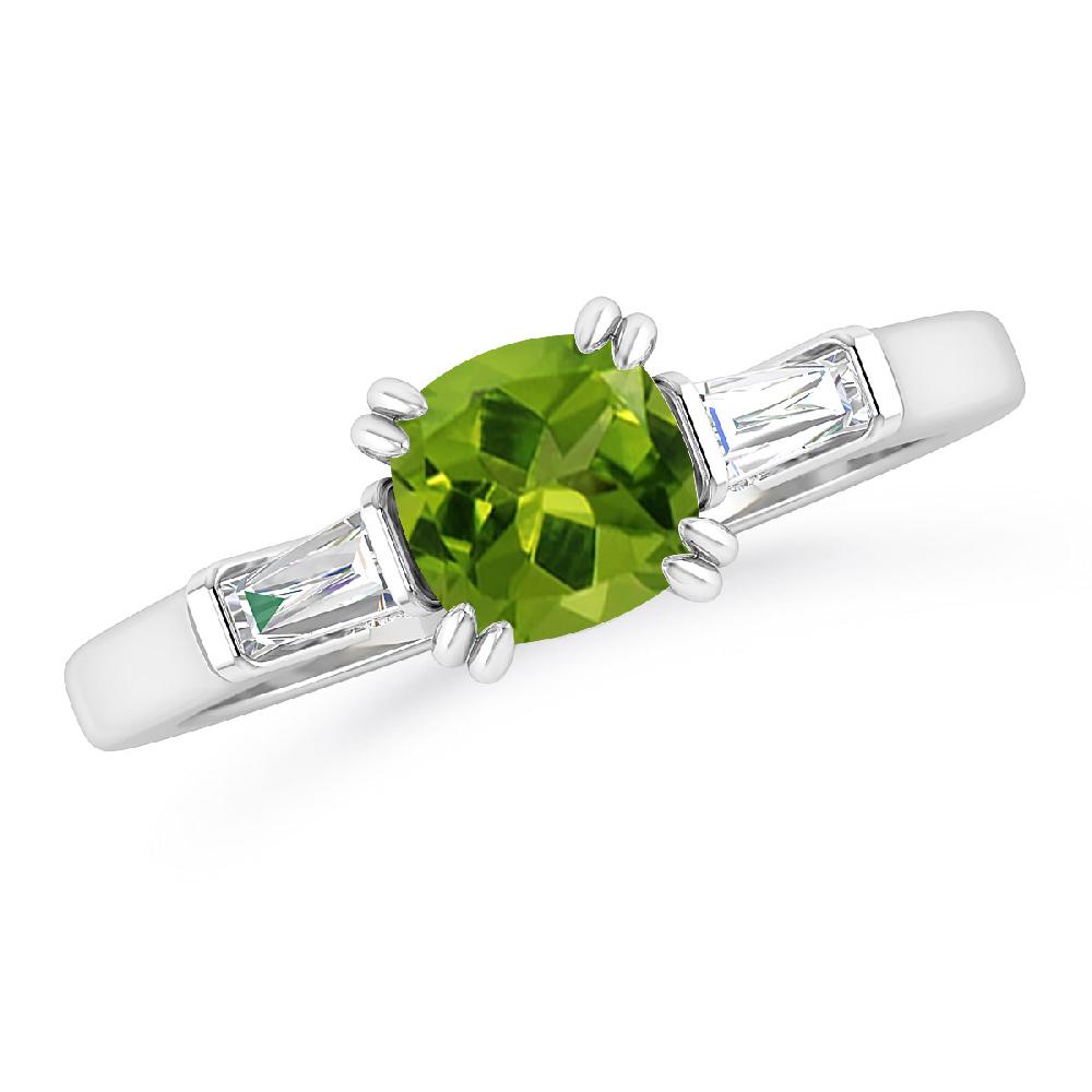 White Gold - Peridot