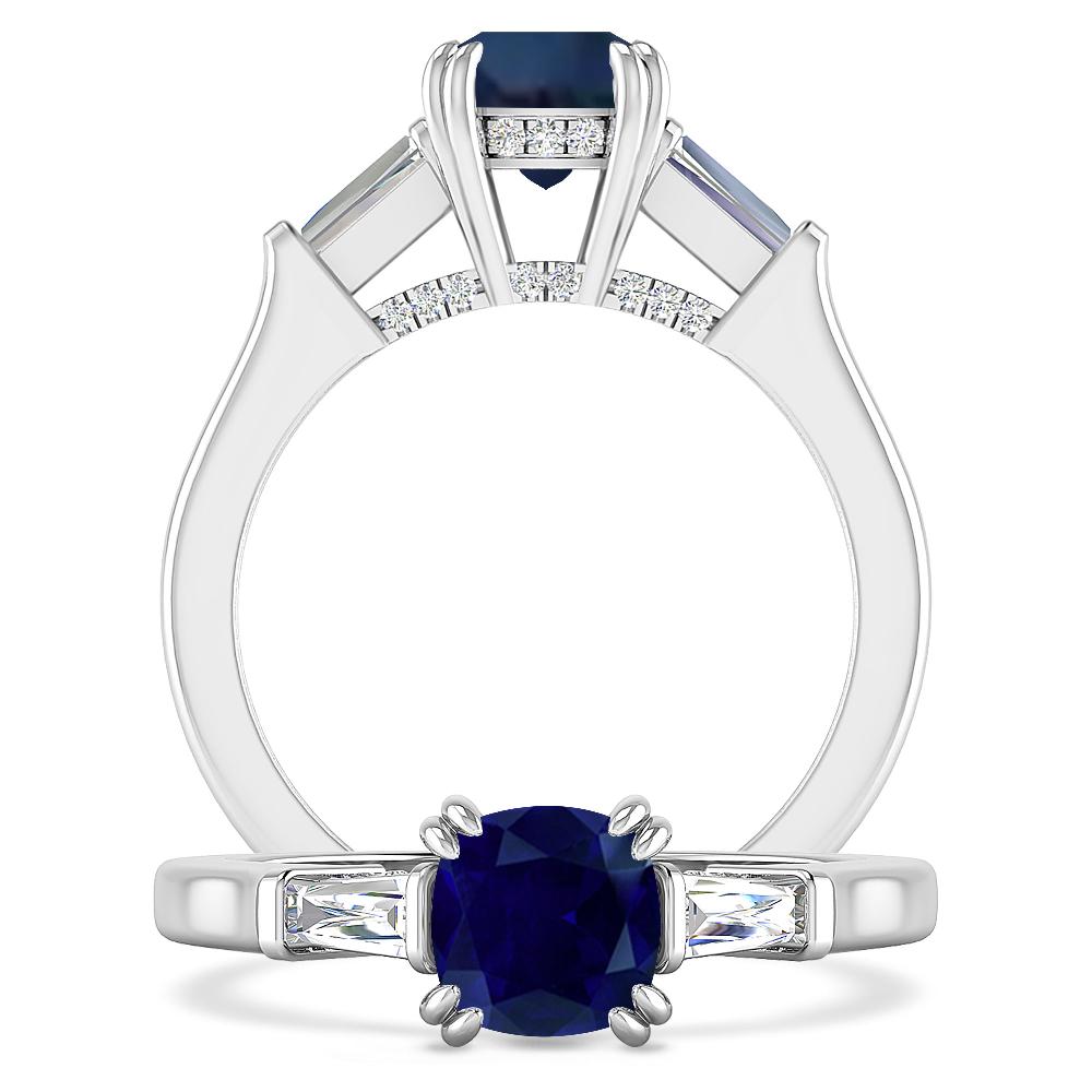 White Gold - Sapphire