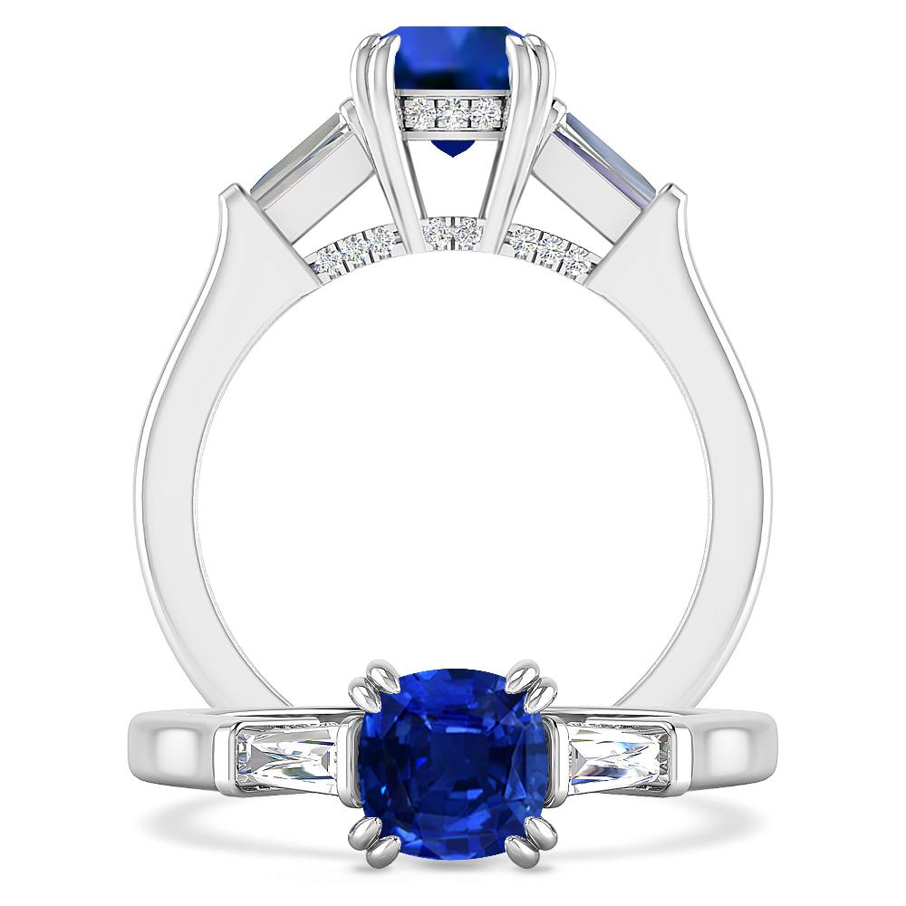 White Gold - Sapphire