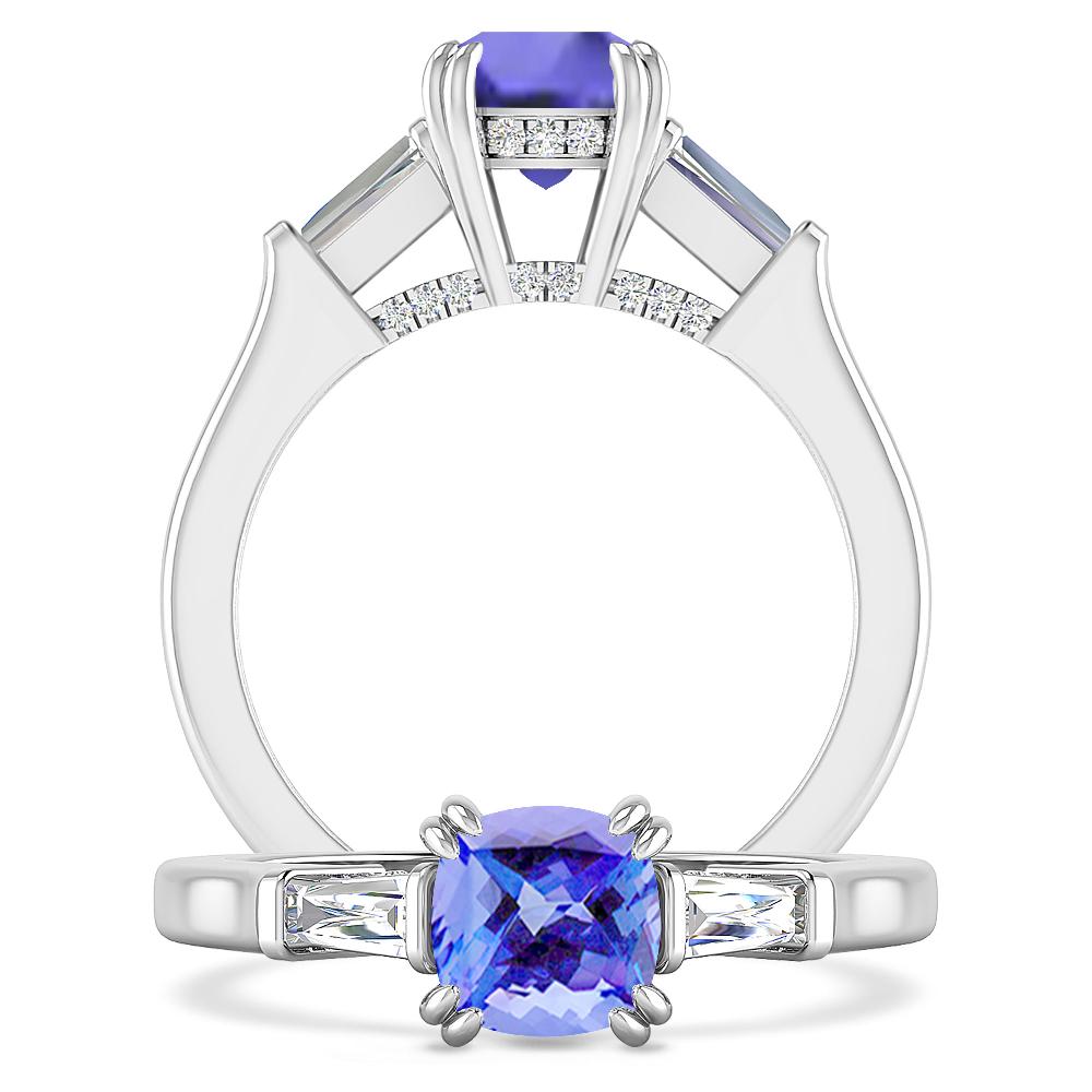 White Gold - Tanzanite