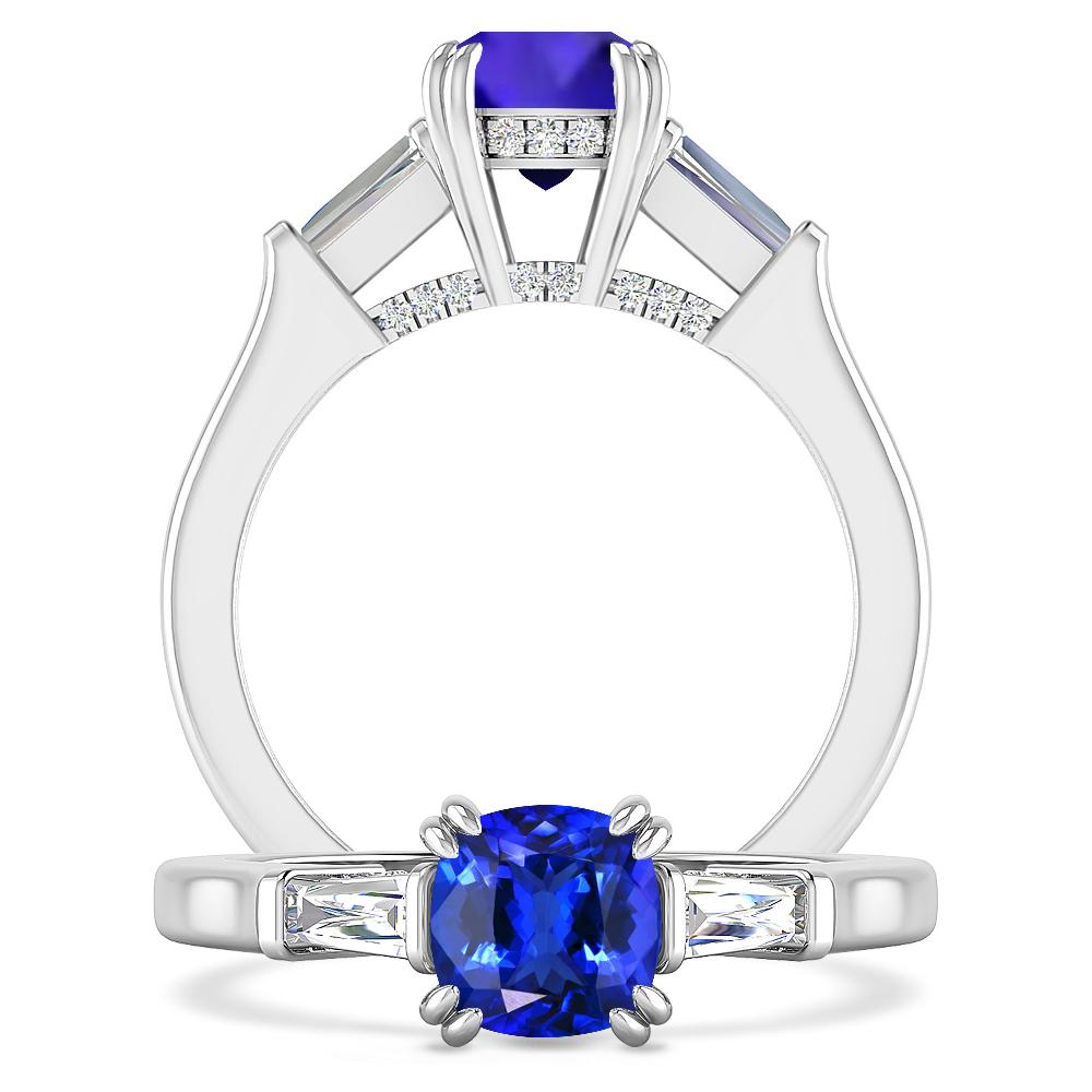 White Gold - Tanzanite