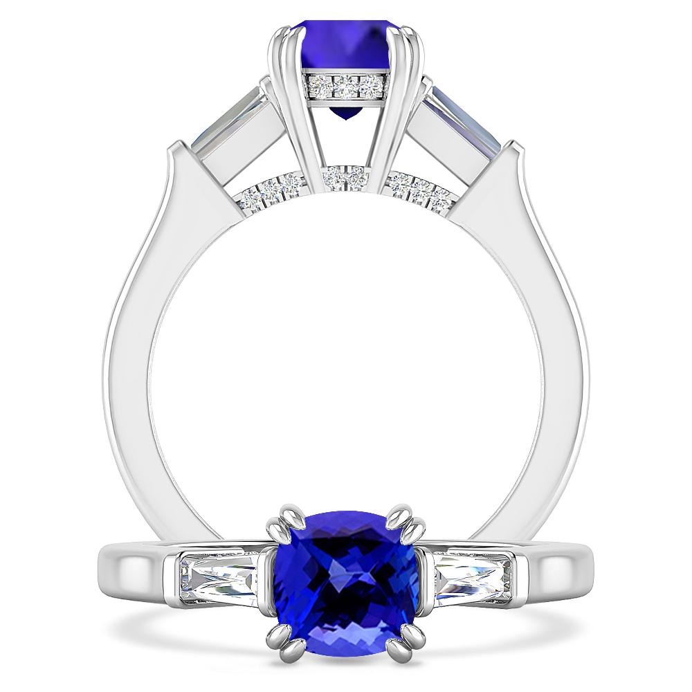 White Gold - Tanzanite