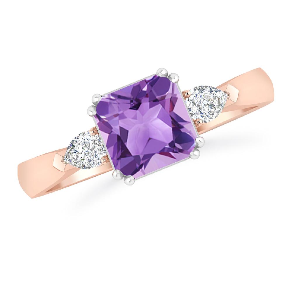 Rose Gold - Amethyst