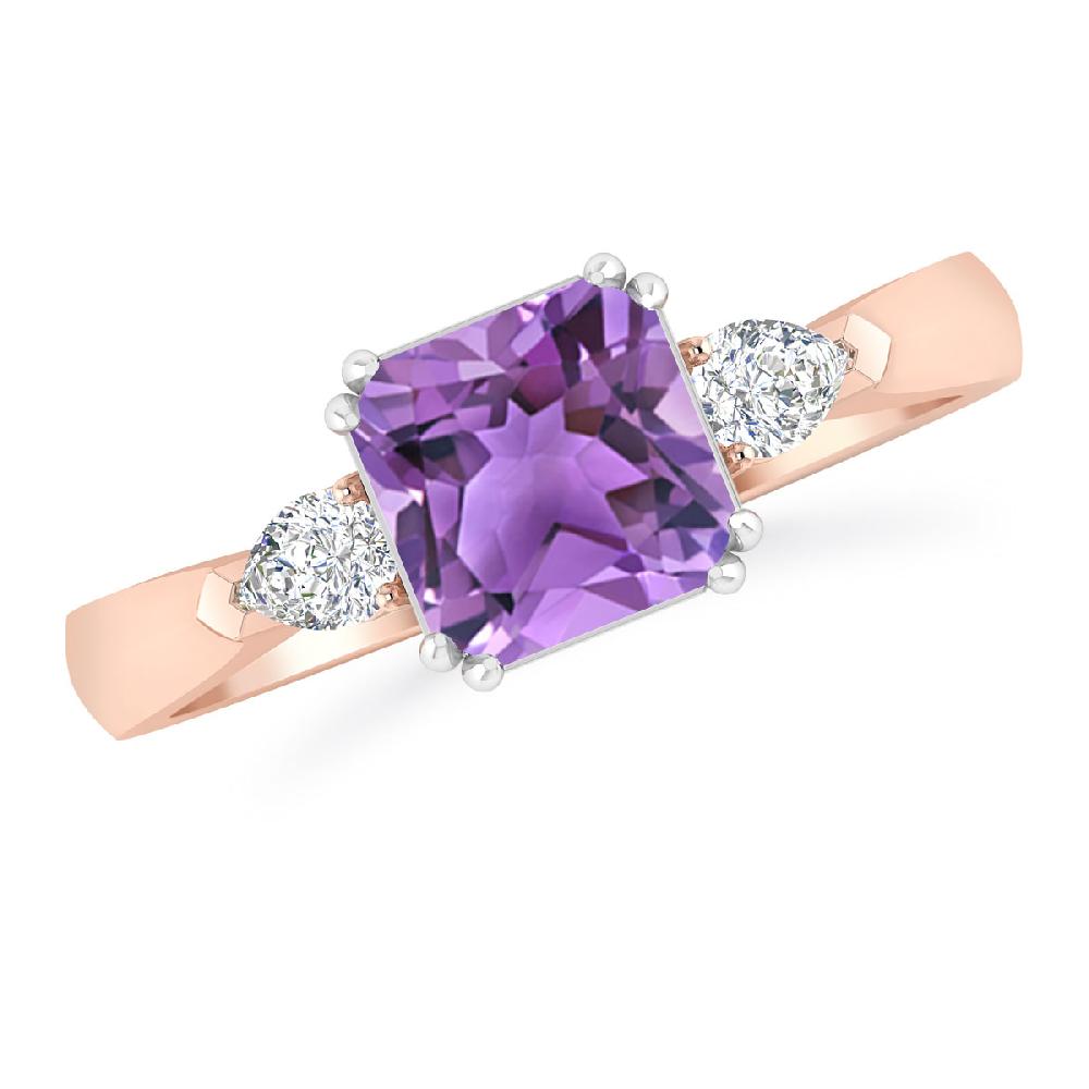 Rose Gold - Amethyst