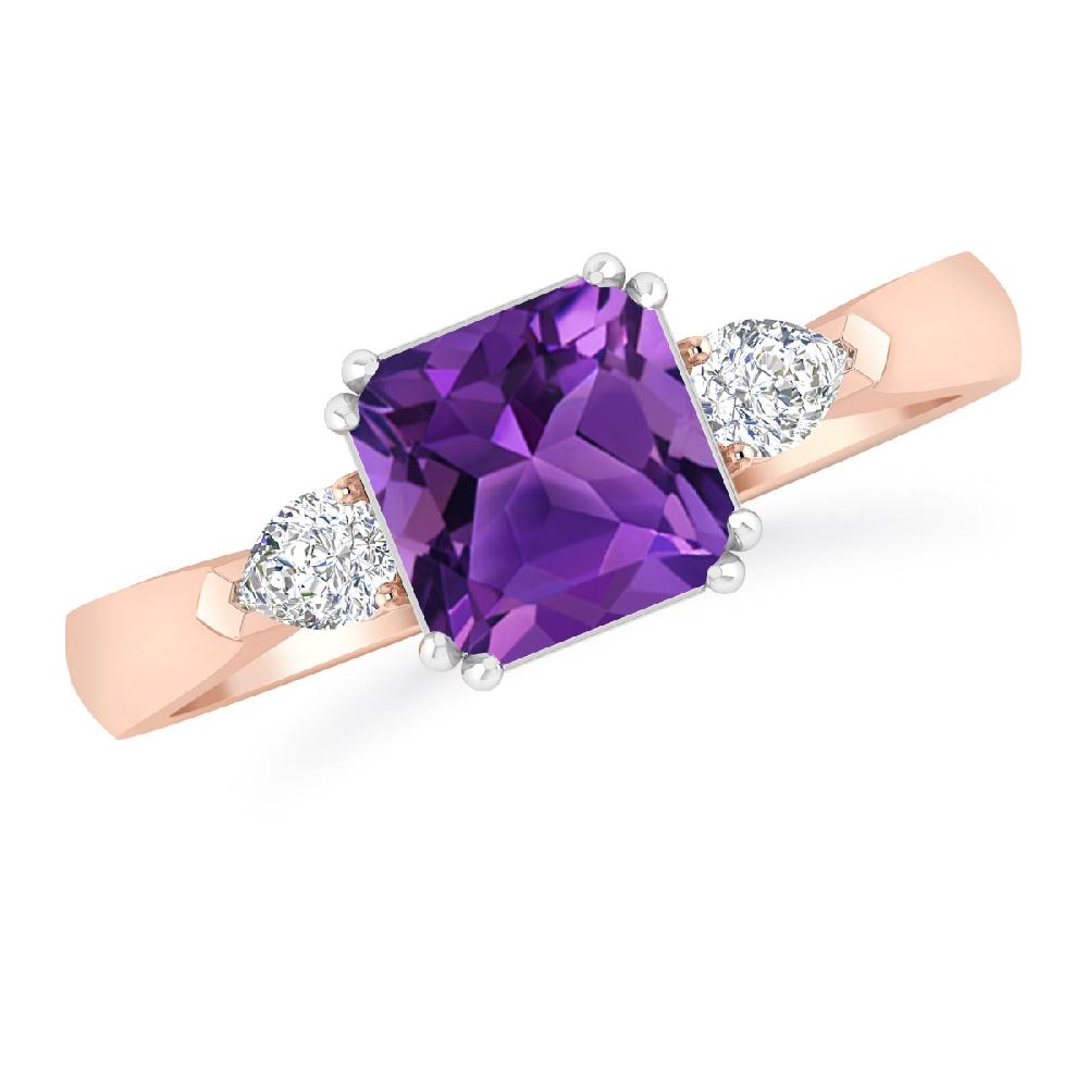 Rose Gold - Amethyst