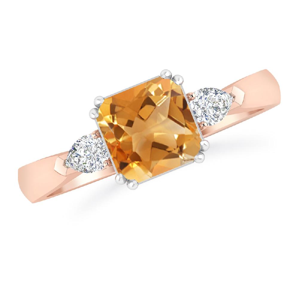 Rose Gold - Citrine