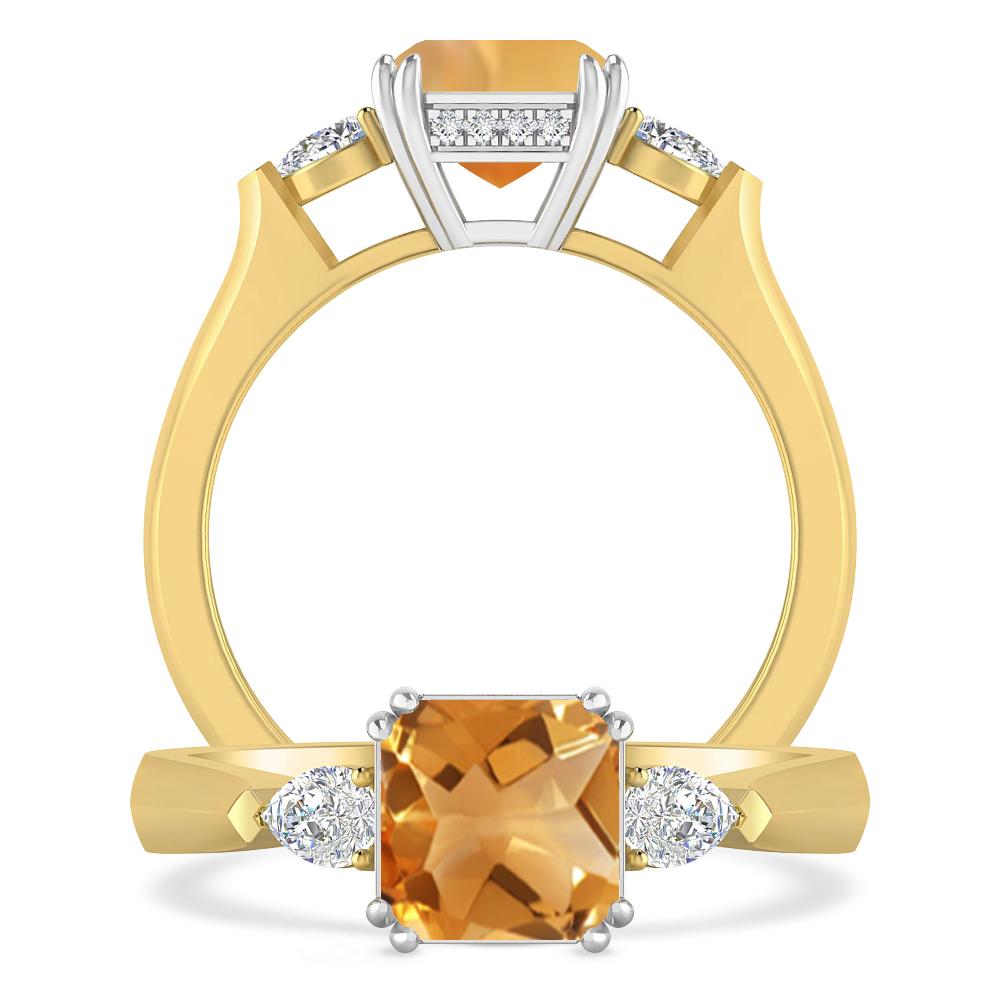 Yellow Gold - Citrine