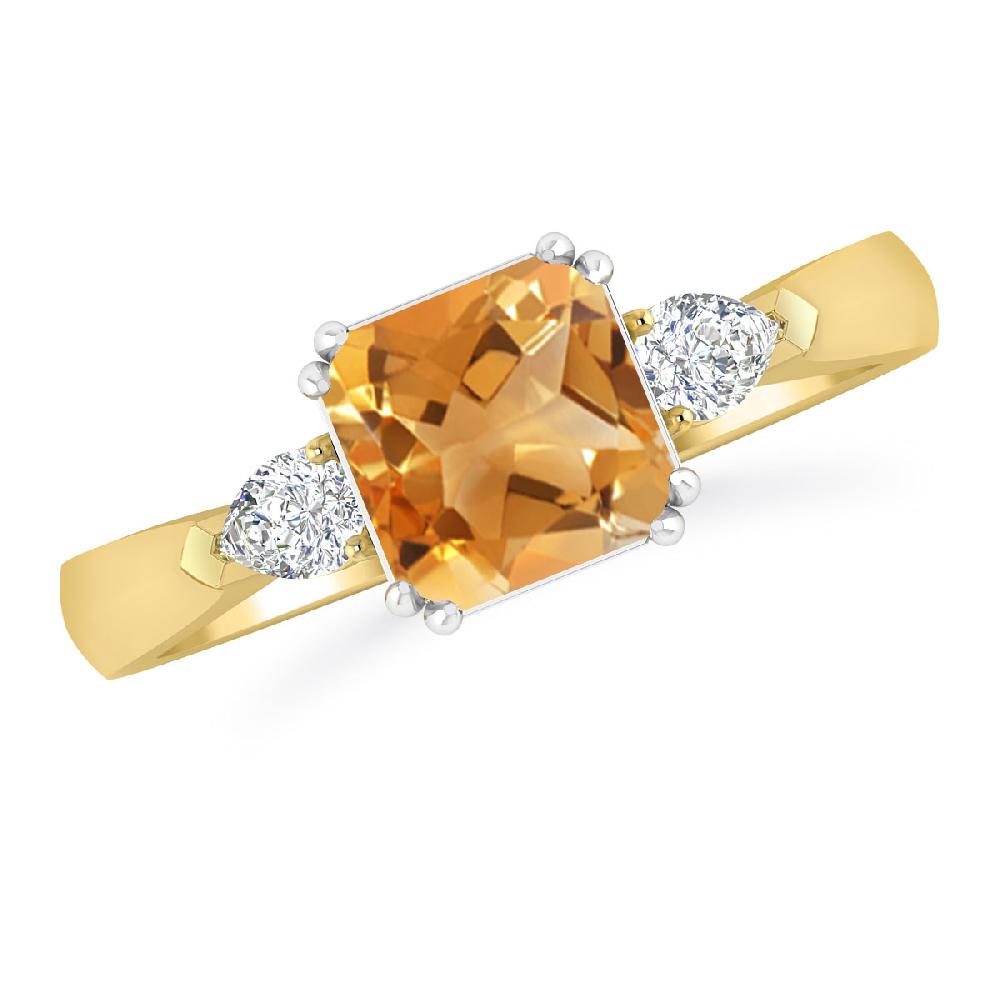 Yellow Gold - Citrine