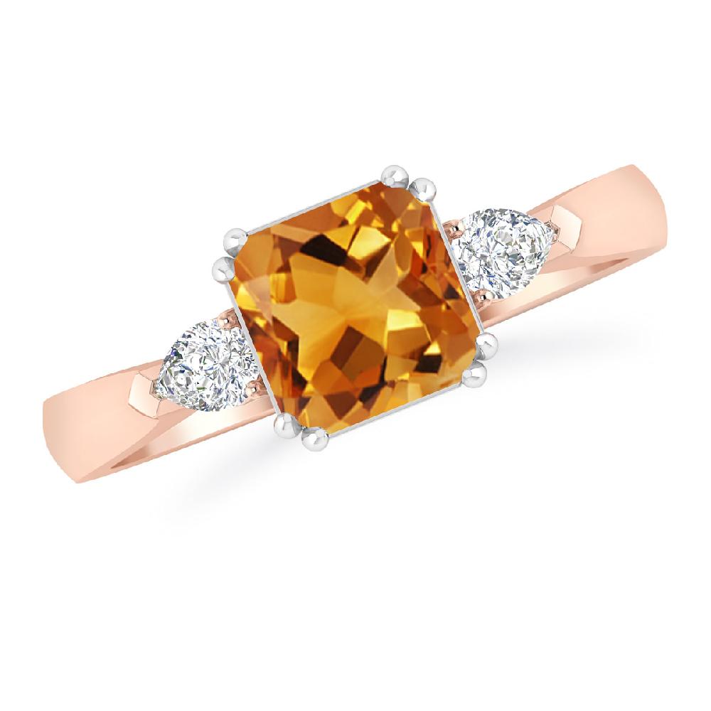 Rose Gold - Citrine