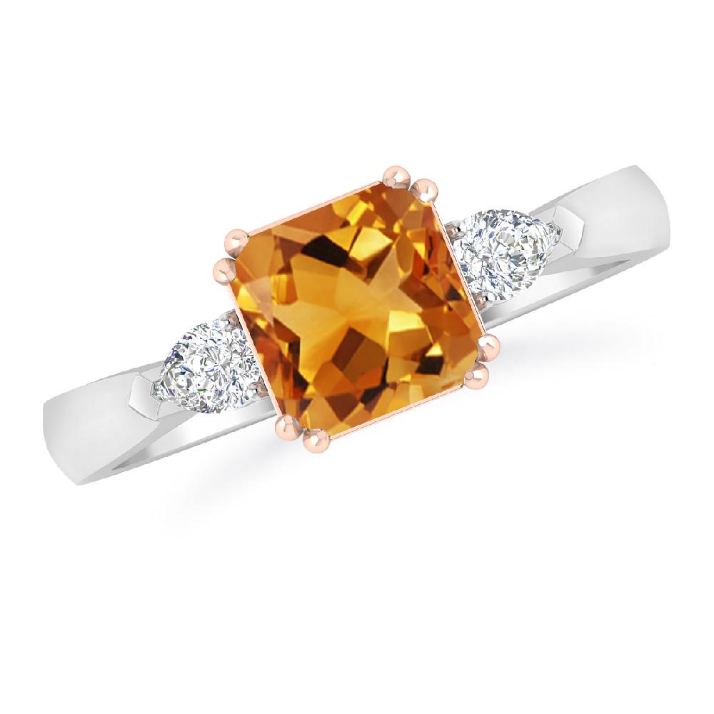 White Gold - Citrine