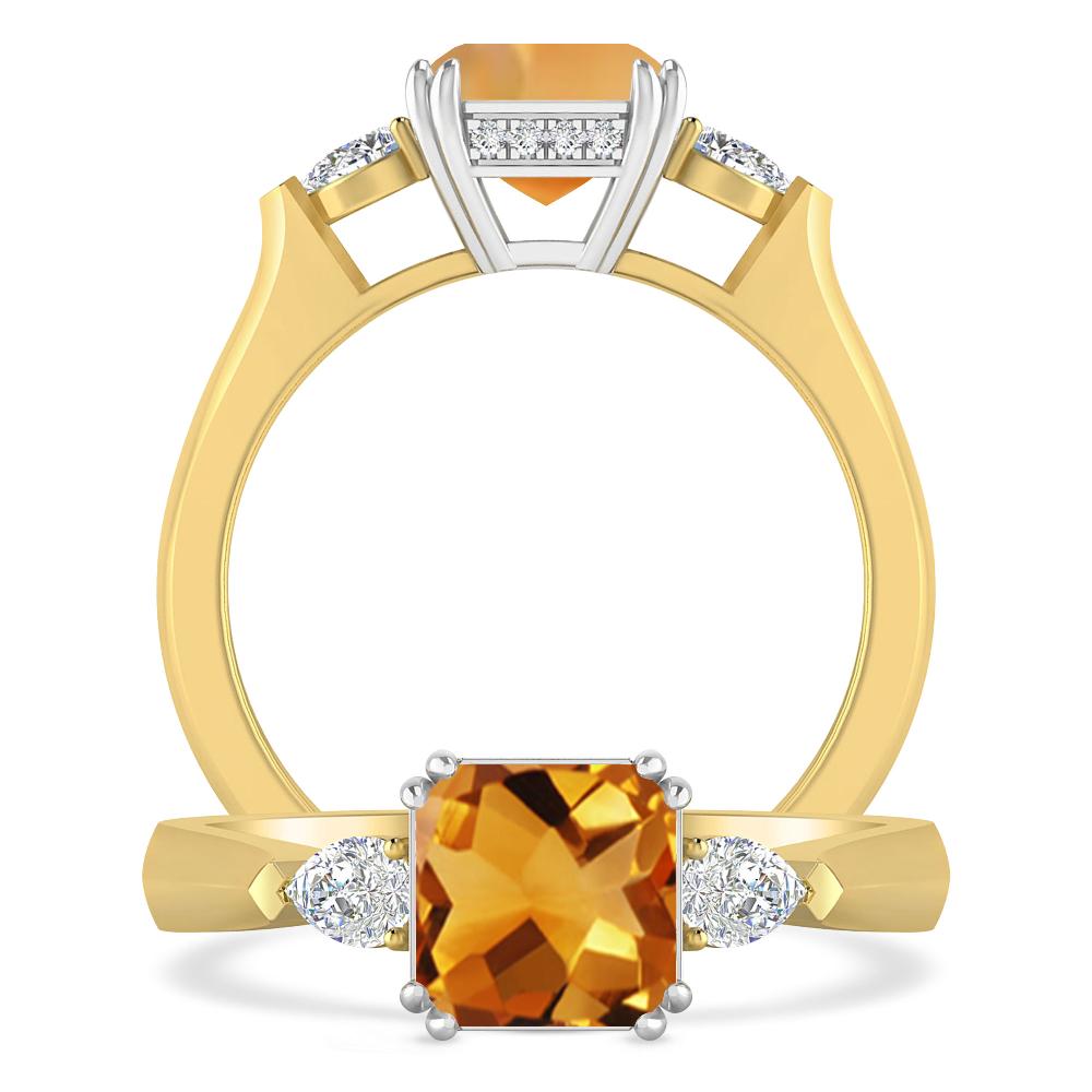 Yellow Gold - Citrine