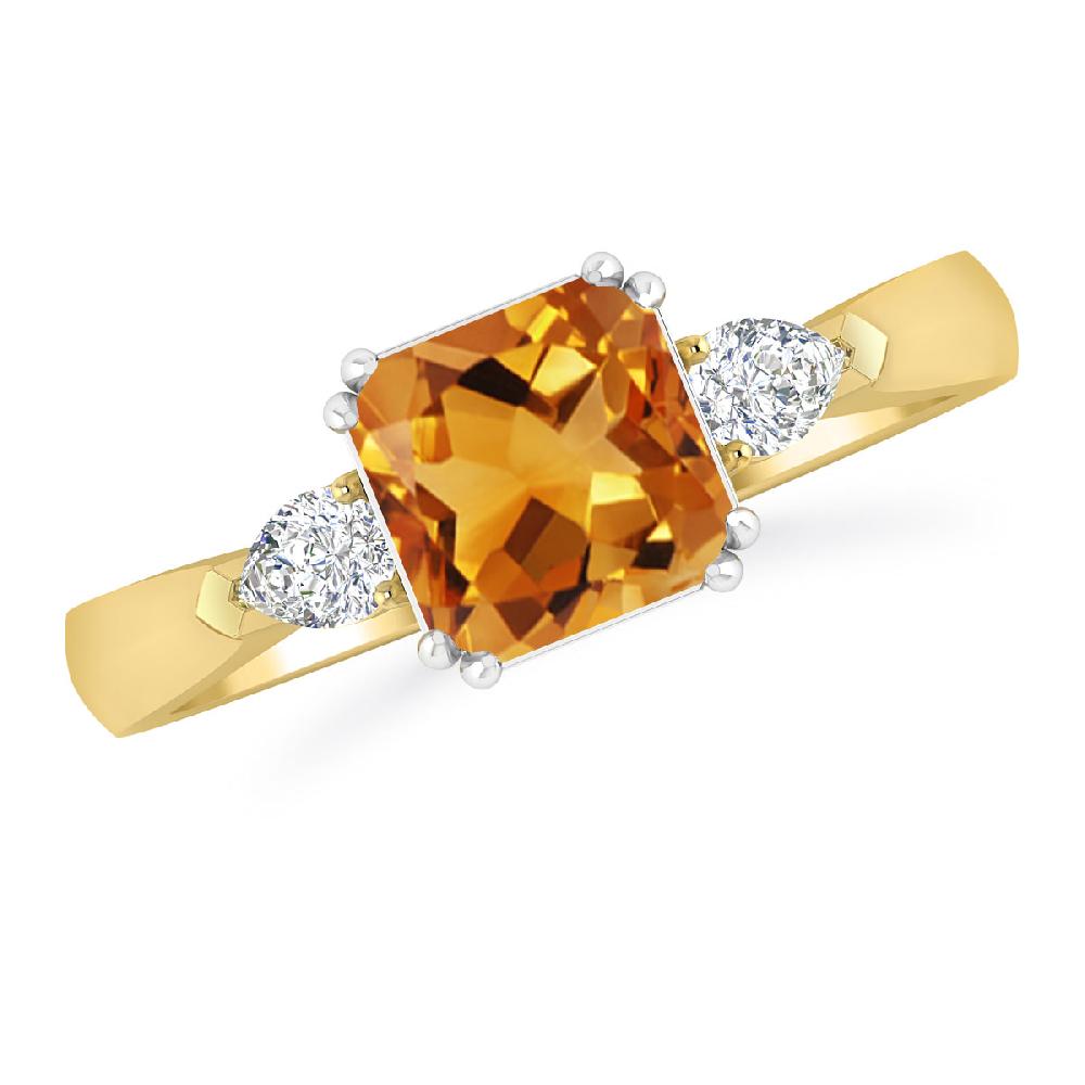 Yellow Gold - Citrine