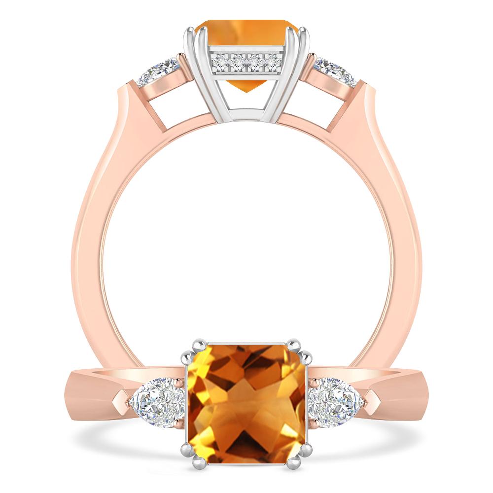 Rose Gold - Citrine