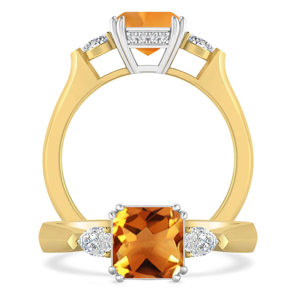 Yellow Gold - Citrine