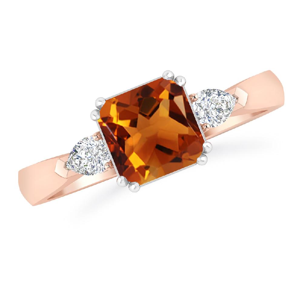 Rose Gold - Citrine