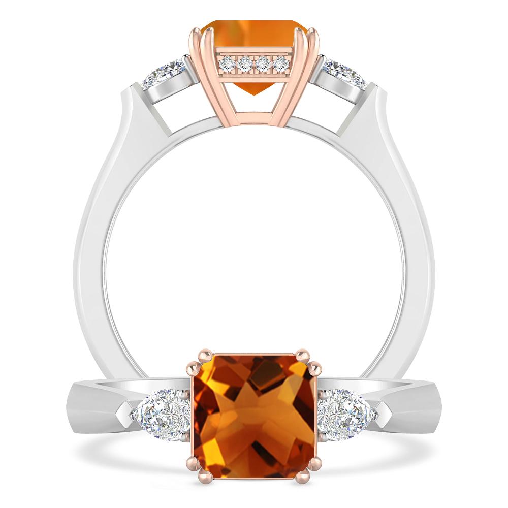 White Gold - Citrine