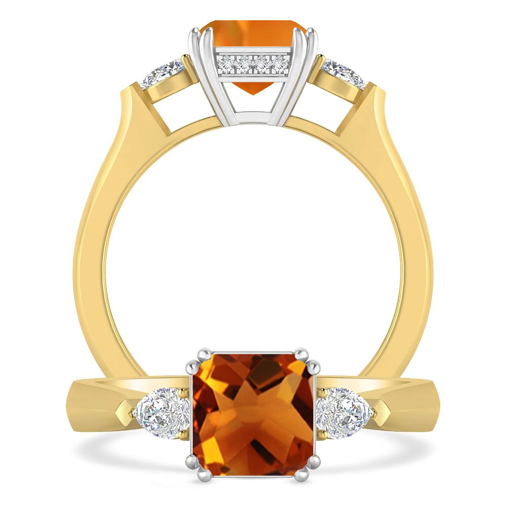 Yellow Gold - Citrine