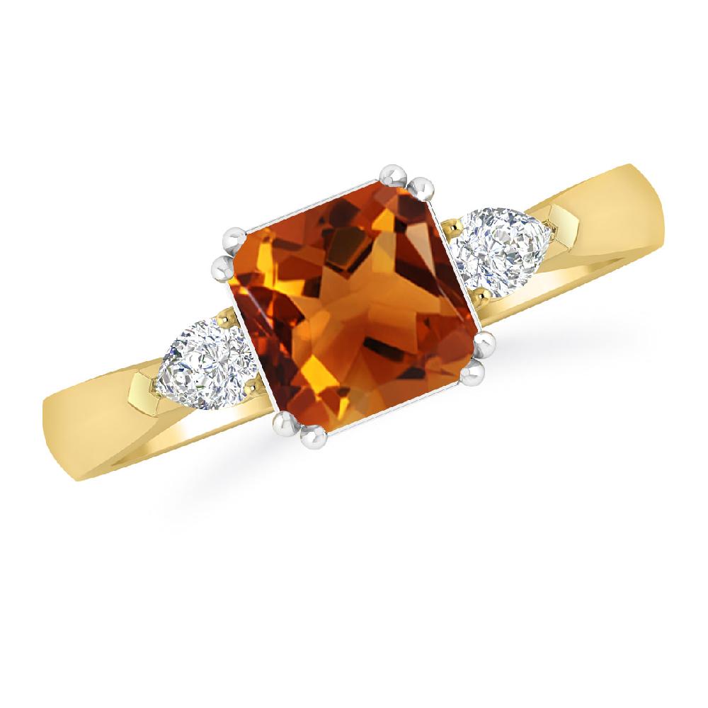 Yellow Gold - Citrine