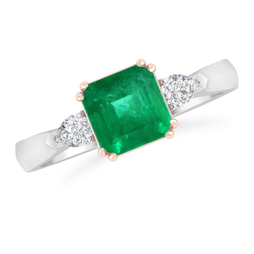 White Gold - Emerald