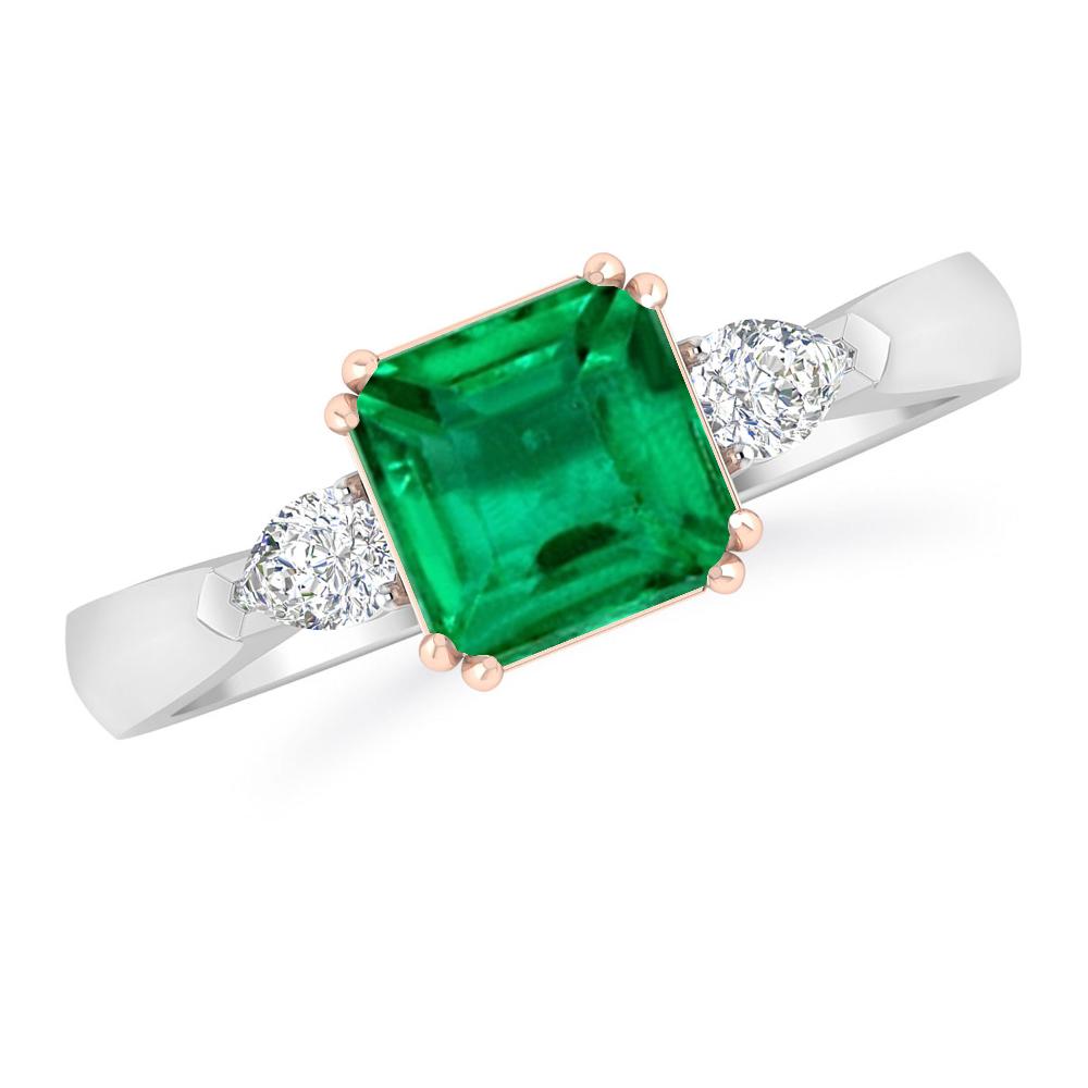 White Gold - Emerald