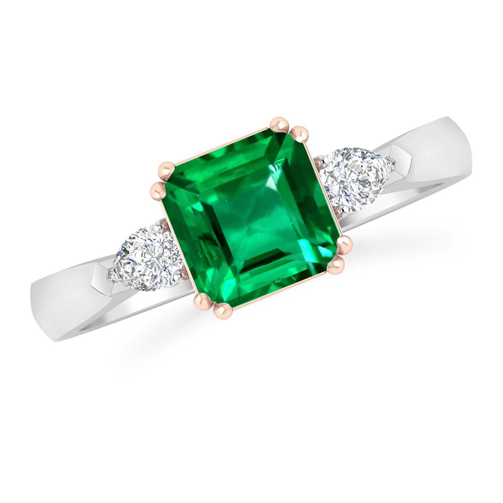 White Gold - Emerald