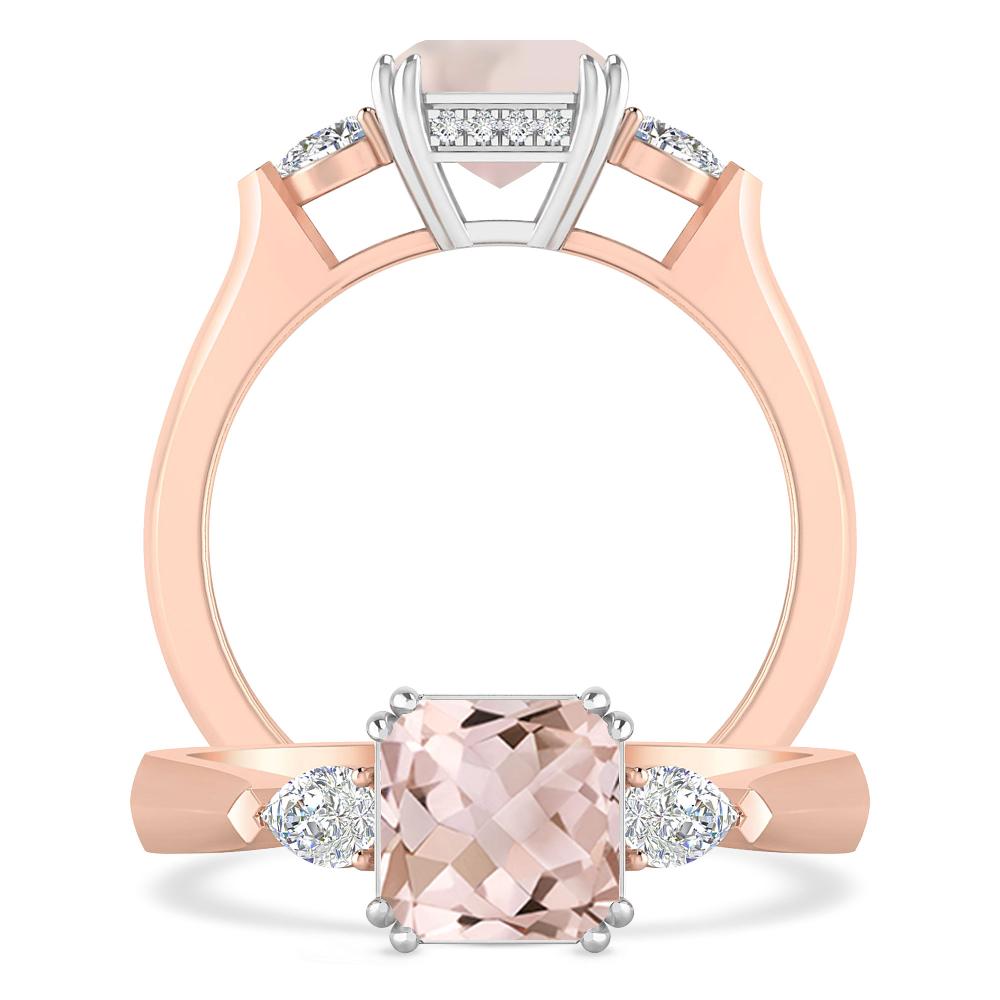 Rose Gold - Morganite