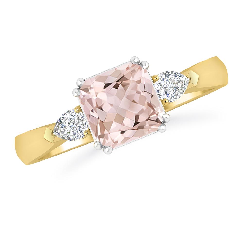 Yellow Gold - Morganite