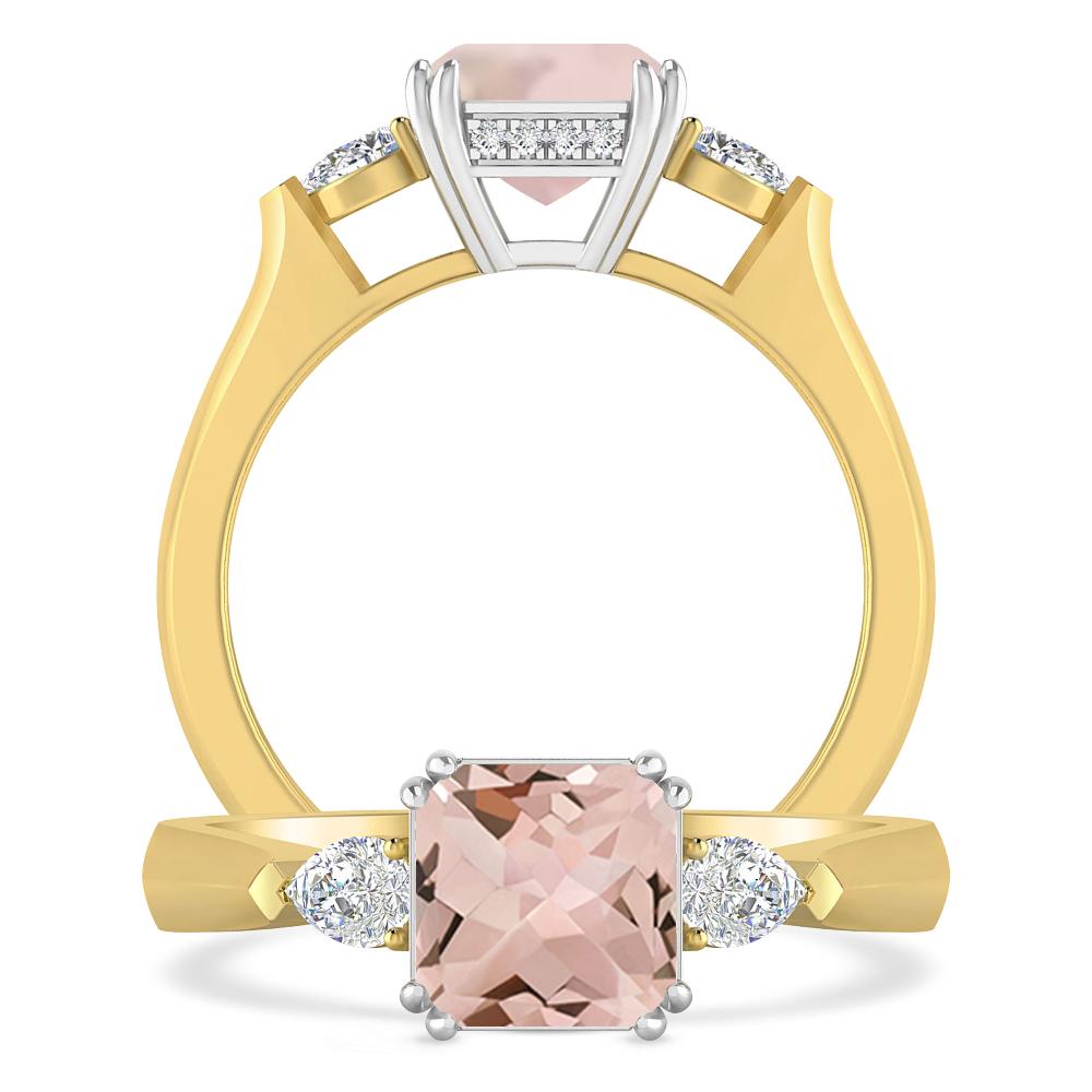 Yellow Gold - Morganite