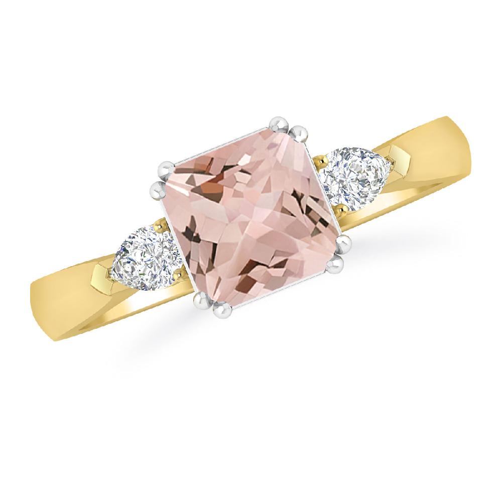 Yellow Gold - Morganite