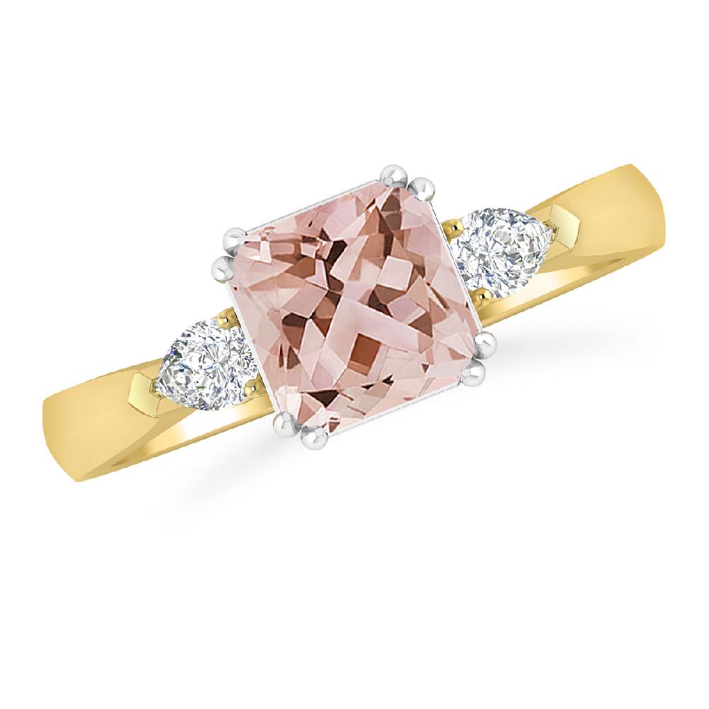 Yellow Gold - Morganite