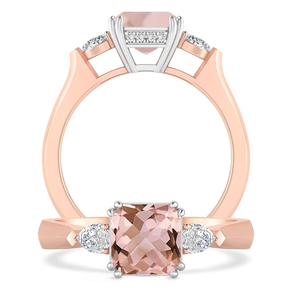 Rose Gold - Morganite