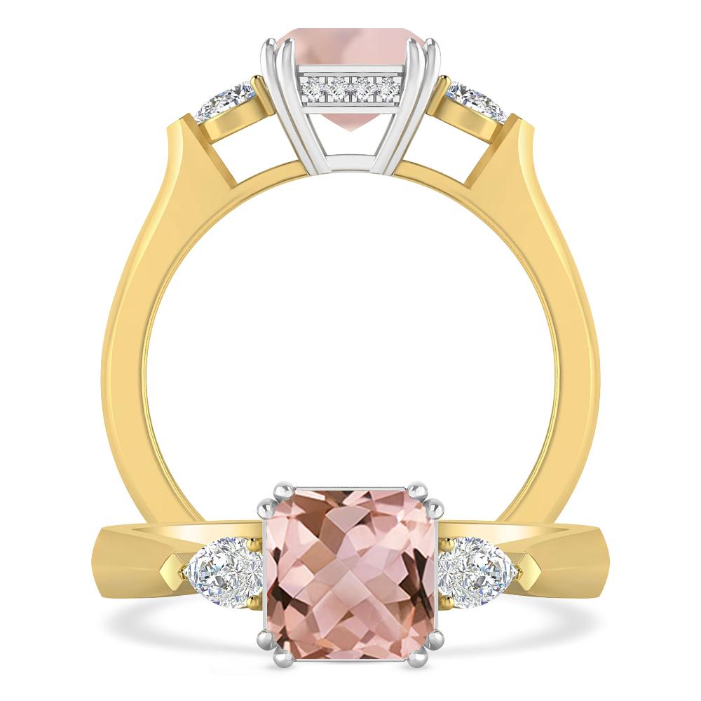 Yellow Gold - Morganite