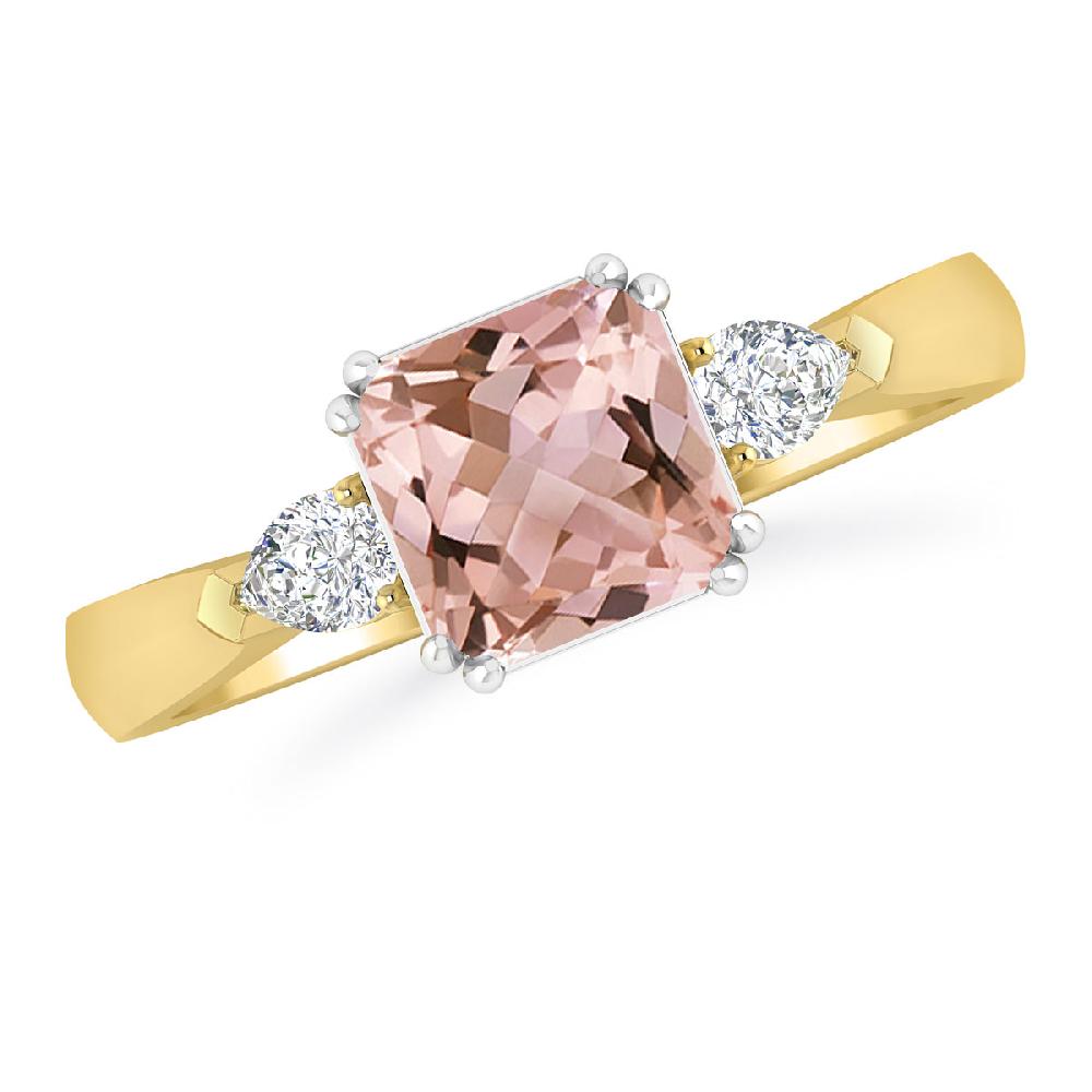 Yellow Gold - Morganite