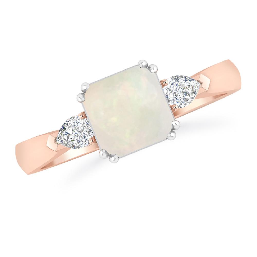 Rose Gold - Opal