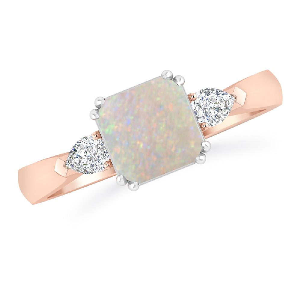 Rose Gold - Opal