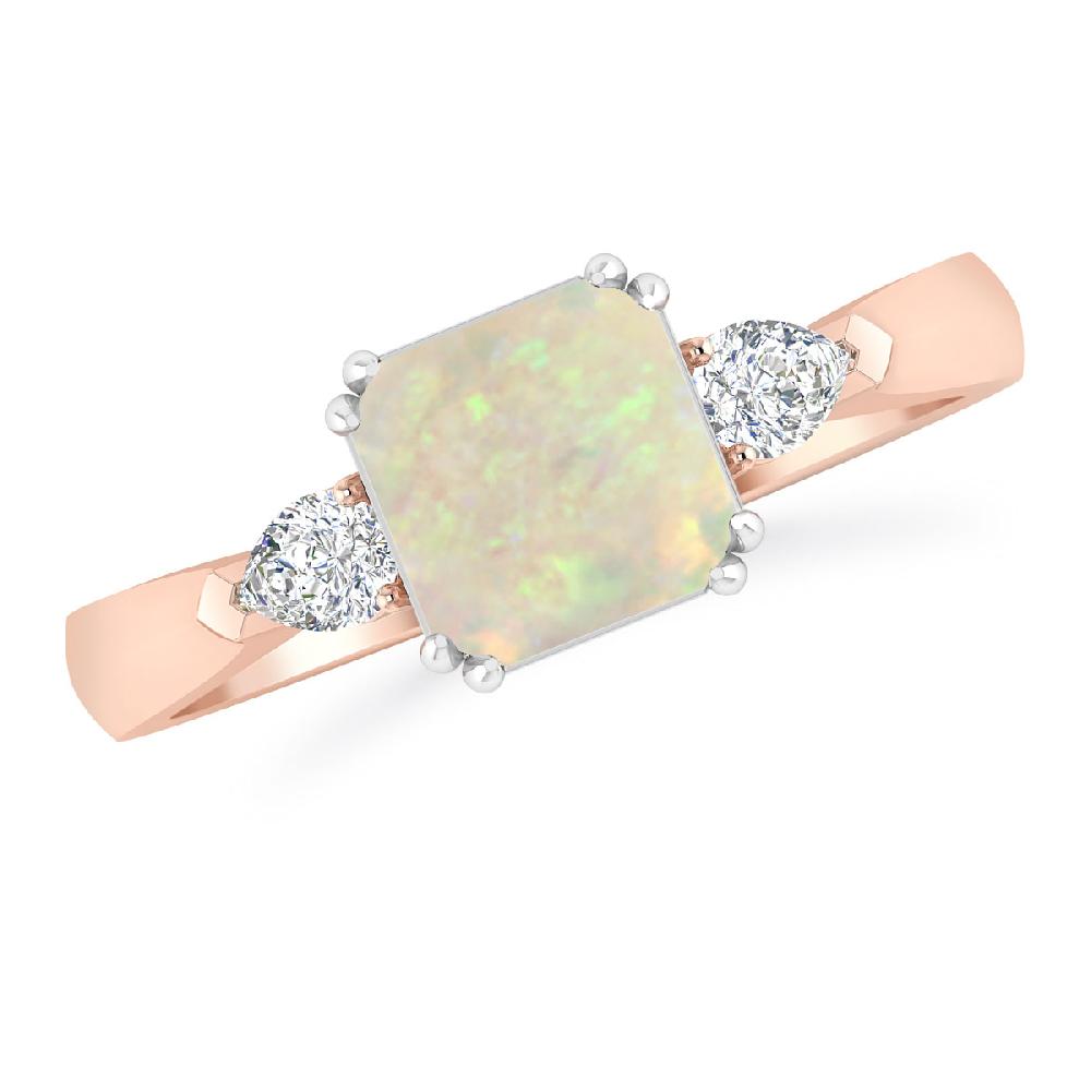 Rose Gold - Opal