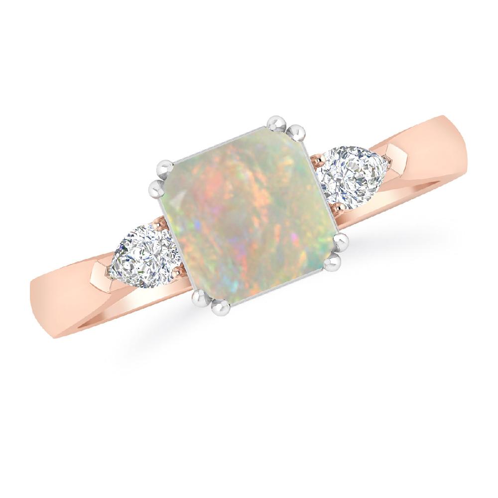 Rose Gold - Opal