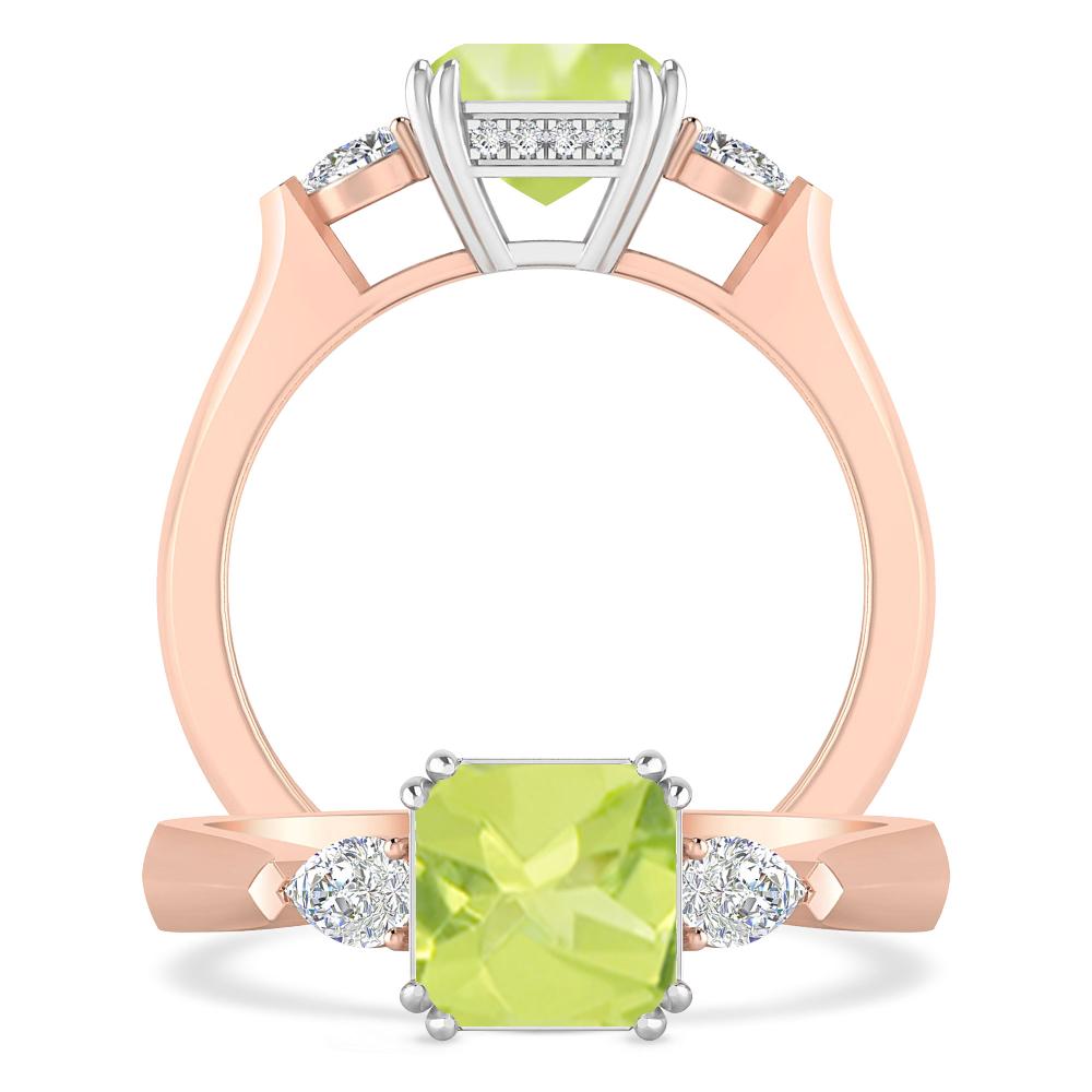 Rose Gold - Peridot