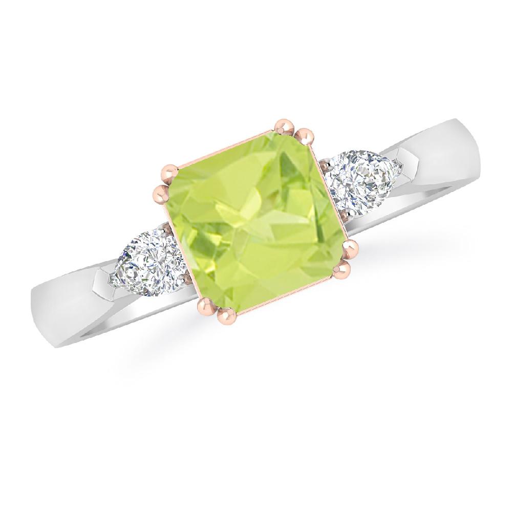 White Gold - Peridot